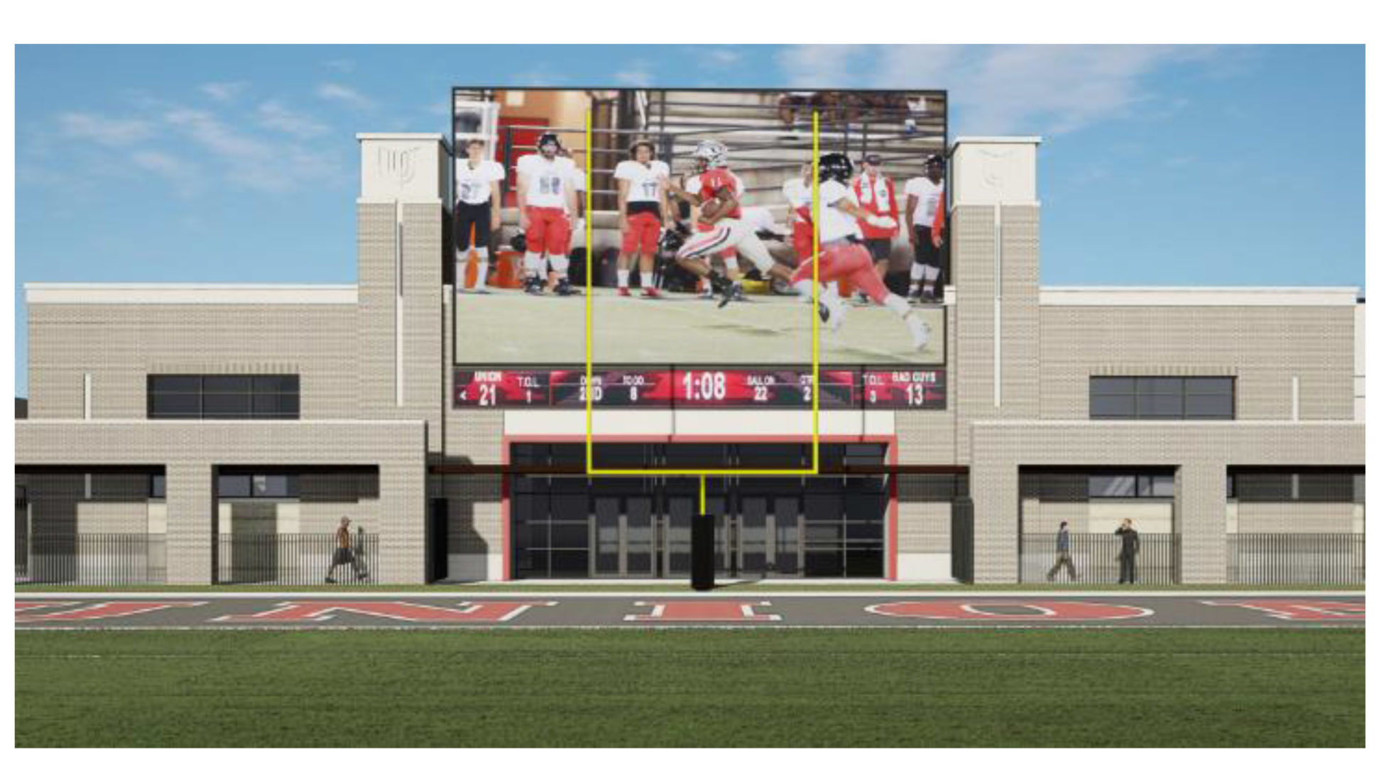 Union Tuttle Stadium demolition